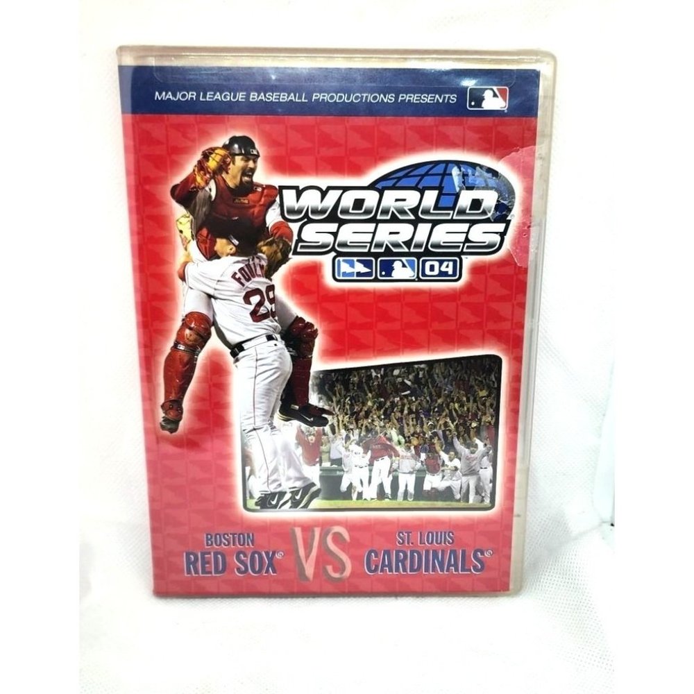 World Series 2004 Red Sox Vs. St Louis Cardinals MLB Game DVD Including Bonus